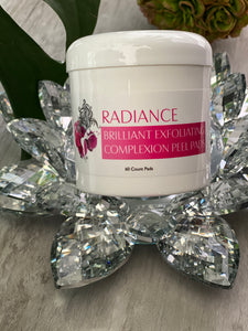 Radiance “Brilliant Exfoliating Complexion Peel Pads”